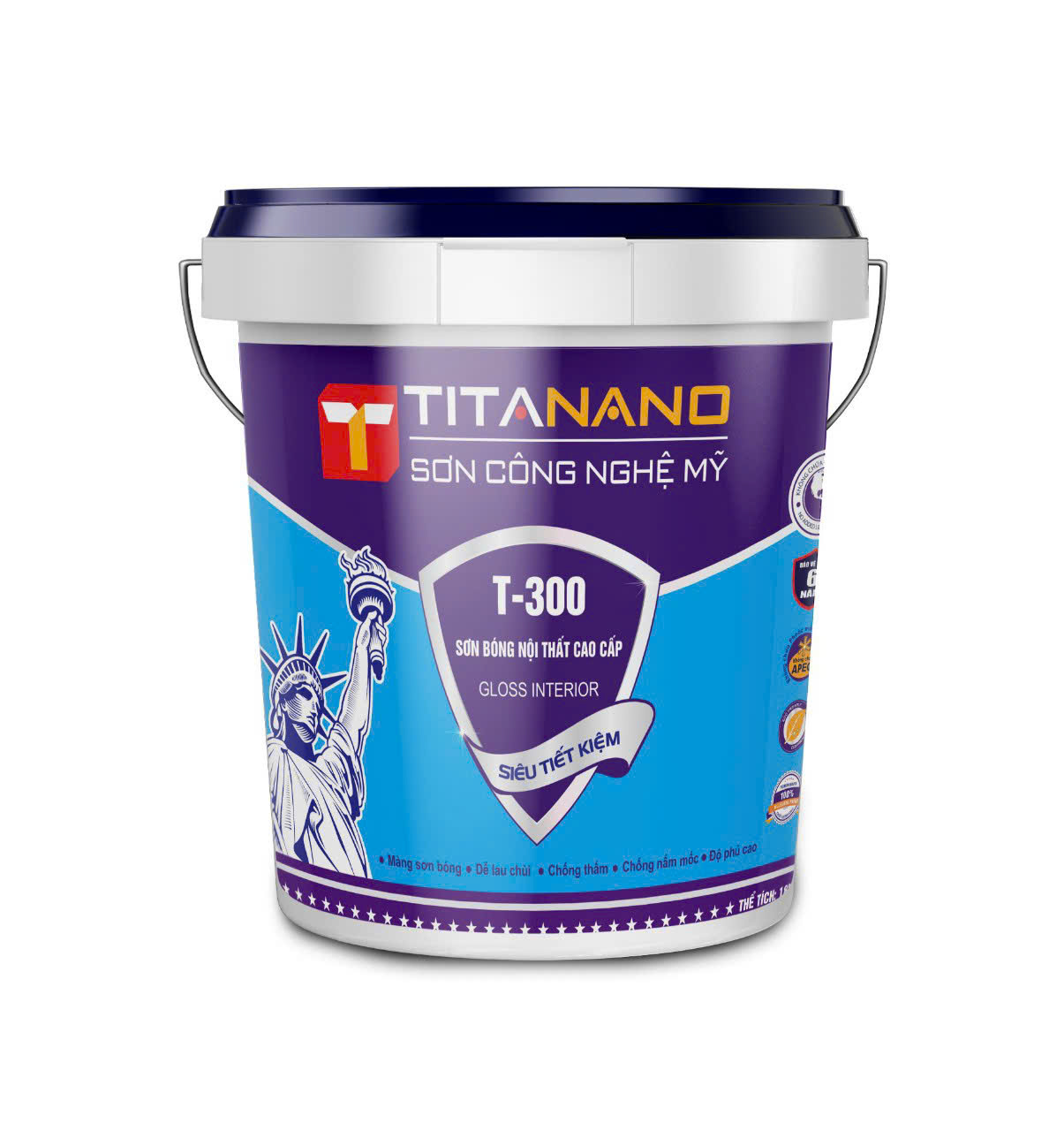 Sơn bóng nội thất cao cấp - T300