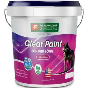 Sơn phủ bóng clear - clear