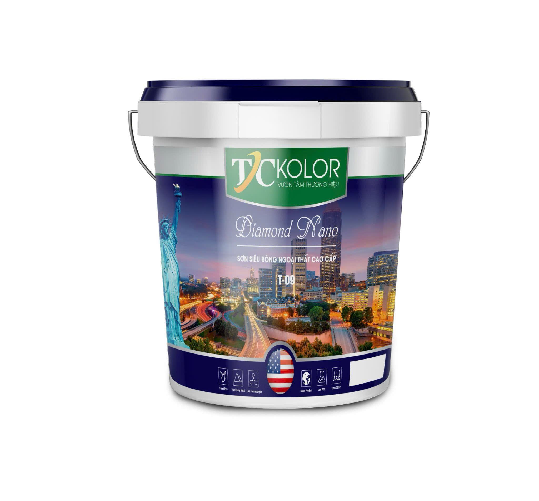 Sơn siêu bóng ngoại thất cao cấp - T09